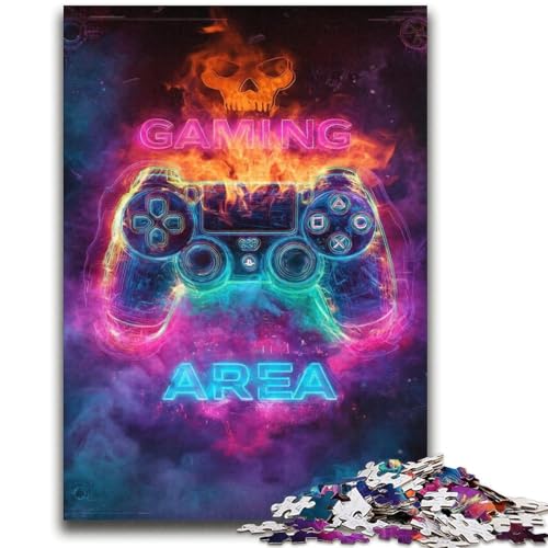 Rauchspiel-Puzzles für Erwachsene, 2000 Puzzles, anspruchsvolles Spiel und Familienspiel mit vollständig ineinandergreifenden, zufällig geformten Teilen (70x100cm) von AADSAZA