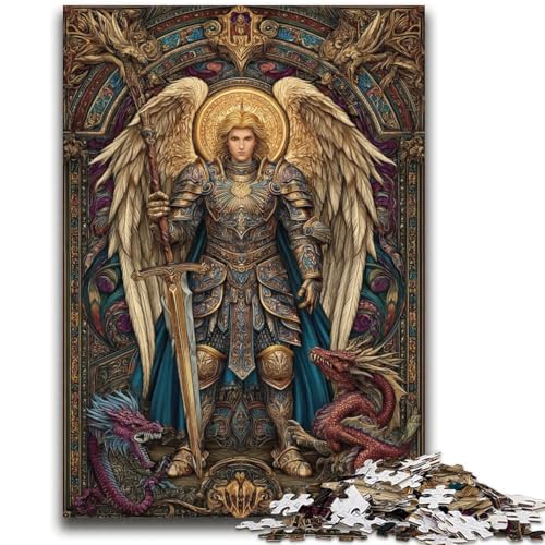 Ritter-Puzzle, 2000 Teile, für Erwachsene und Jugendliche, Spielzeug, Lernspiele, Stressabbau, geeignet als Schreibtischdekoration (70x100cm) von AADSAZA
