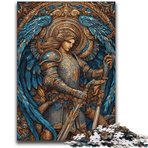 Ritter-Puzzles für Erwachsene und Teenager, anspruchsvolles Spiel und Familienspiel, ganze Familie (70x100cm) von AADSAZA