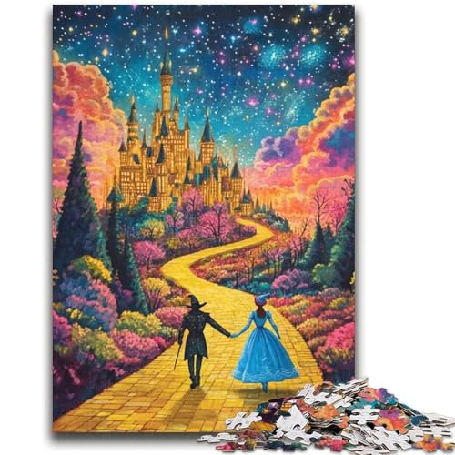 Schloss-Puzzle, 2000 Teile, Geschenk für Erwachsene, Familienspiel, Stressabbau, schwierige Herausforderung, tolle Geschenke und Spielzeuge (70x100cm) von AADSAZA