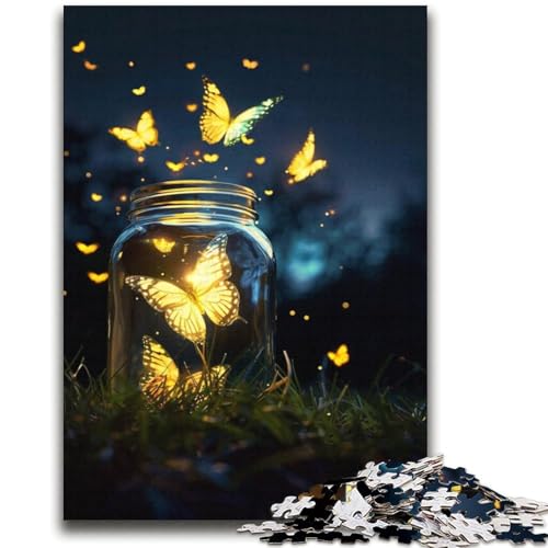 Schmetterlings-Puzzle für Erwachsene, 2000 Teile, anspruchsvolles Spiel und Familienspiel, Wanddekoration, einzigartige Geburtstags (70x100cm) von AADSAZA