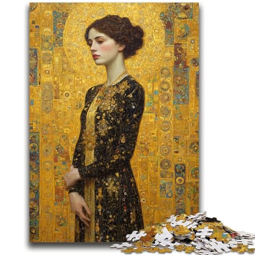 Schöne Mädchen-Puzzles für Erwachsene und Teenager, Puzzle, Spielzeug, Lernspiele, Stressabbau, tolle Geschenke und Spielzeuge (50x75cm) von AADSAZA