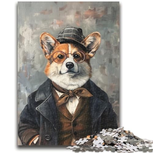 Shiba Inu Puzzle für Teenager, 1000 Teile, anspruchsvolles Spielgeschenk, ganze Familie (38x26cm) von AADSAZA