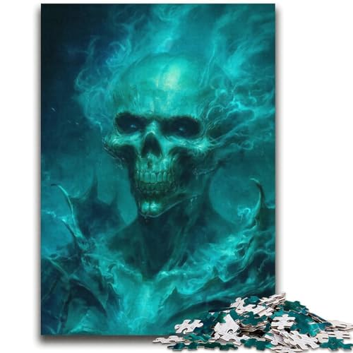 Skelett-Kunst-Puzzle für Teenager, 2000 Teile, Dekomprimierendes intellektuelles Lernspielzeug, tolle Geschenke und Spielzeuge (70x100cm) von AADSAZA