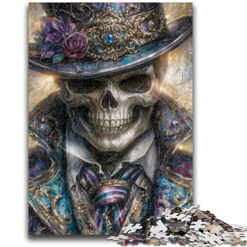 Skelett-Puzzles für Erwachsene und Jugendliche, anspruchsvolles Spiel und Familienspiel, ganze Familie (38x26cm) von AADSAZA