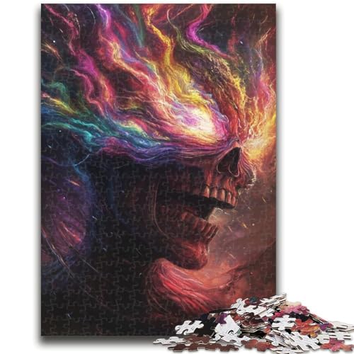 Skelett-Puzzles für Erwachsene und Teenager, anspruchsvolles Spiel und Familienspiel, ganze Familie (38x26cm) von AADSAZA