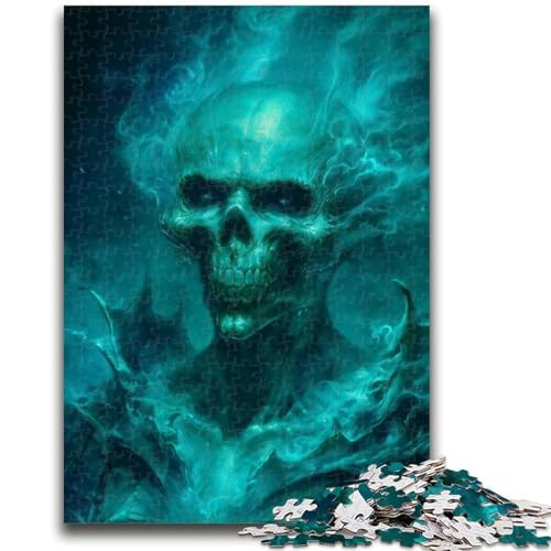 Skelettkunst-Puzzle mit 1000 Teilen für Erwachsene und Jugendliche, Spielzeug, Lernspiele, Stressabbau, geeignet als Schreibtischdekoration (38x26cm) von AADSAZA