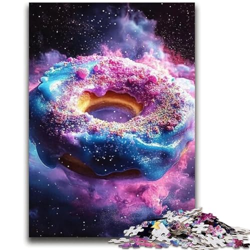 Smoke Donut 2000-teiliges Puzzle für Erwachsene und Jugendliche, Denkspiel, Wanddekoration, einzigartige Geburtstags (70x100cm) von AADSAZA
