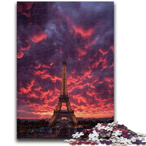 Sonnenuntergang-Puzzle, 1000 Teile, für Teenager, Denkspiel, Wanddekoration, einzigartige Geburtstags (38x26cm) von AADSAZA