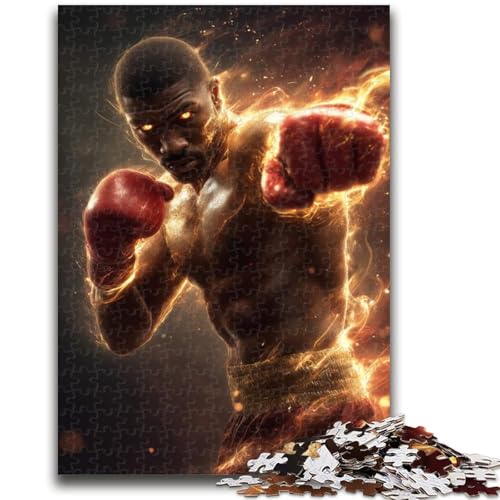 Space Boxer Puzzle 1000 Teile für Teenager, Denkspiel, Wanddekoration, einzigartige Geburtstags (50x75cm) von AADSAZA