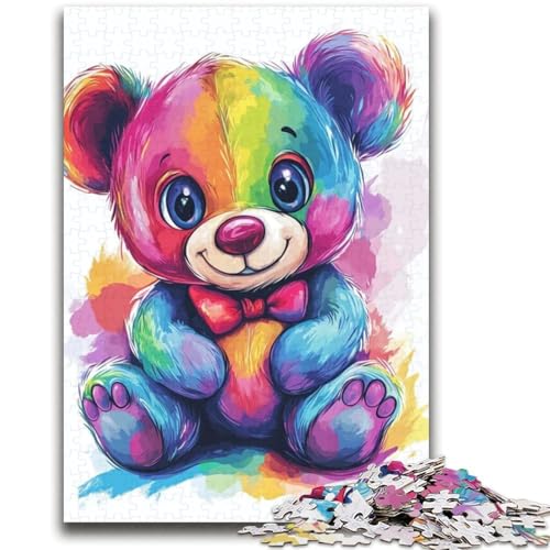 Teddybär-Puzzle 2000 Teile für Erwachsene und Jugendliche, Spielzeug, Lernspiele, Stressabbau, tolle Geschenke und Spielzeuge (70x100cm) von AADSAZA