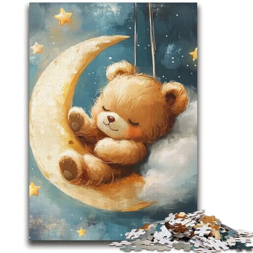 Teddybär-Puzzles für Erwachsene und Jugendliche, anspruchsvolles Spiel und Familienspiel, ganze Familie (70x100cm) von AADSAZA