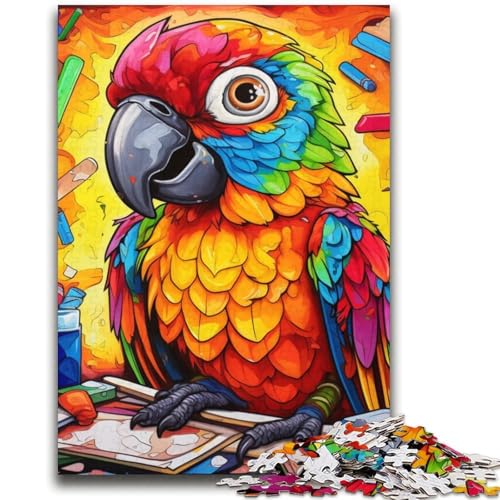 Tiere, Vögel, Papageien, Puzzles für Teenager, 2000 Teile, Familienspiel, Stressabbau, schwierige Herausforderung, tolle Geschenke und Spielzeuge (70x100cm) von AADSAZA