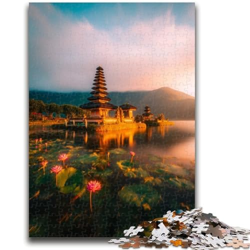 Wunderschöne Berge und Seen, 1000-teiliges Puzzle für Erwachsene und Jugendliche, Lernspielzeug, Familienspiele, Geburtstagsgeschenk, Geschenke (50x75cm) von AADSAZA