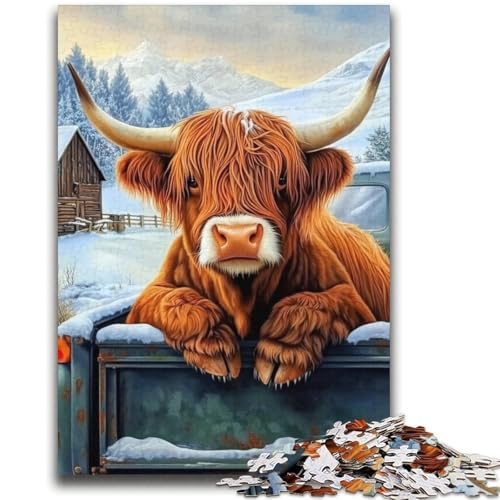 Yak-Puzzle mit 2000 Teilen für Erwachsene und Jugendliche, anspruchsvoll zu vervollständigen, Aber unterhaltsam und humorvoll, einzigartige Heimdekoration und Geschenke (70x100cm) von AADSAZA