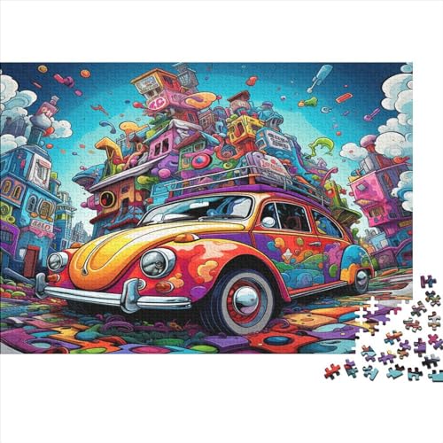 1000 Teile Puzzle für Erwachsene, Fantastische Fantasie-Puzzlesets für Familien, Holzpuzzles, Brain Challenge Puzzle, 1000 Teile (75 x 50 cm) von AAHARYA