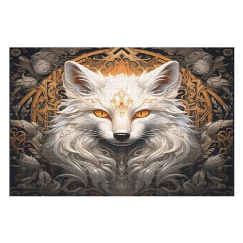 1000 Teile Puzzle Für Jungen Und Mädchen, Standard-Puzzles, Fuchs -Puzzles, Familienspiele, （75×50cm） von AAPZY