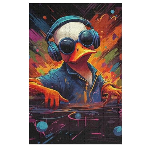 1000-teiliges Puzzle Für Erwachsene, Ente -Puzzle, Dekompressionsspiel, Spielzeugpuzzles, Geburtstagsgeschenke （78×53cm） von AAPZY