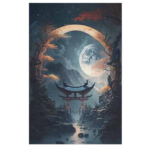 Japanisches Fantasy-Tor Puzzles 1000 Teile Erwachsener Kniffel Spaß Für Die Ganze Familie - 1000 Puzzleteilige Motive, Holzpuzzle Kinder Erwachsene, Impossible Puzzle Schwer 78×53cm Japanisches Fantasy-Tor Puzzles 1000 Teile Erwachsener Kniffel Spaß Für Die Ganze Familie - 1000 Puzzleteilige Motive, Holzpuzzle Kinder Erwachsene, Impossible Puzzle Schwer 78×53cm von AAPZY