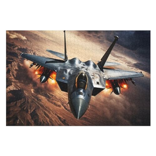 Kämpfer Puzzle Für Erwachsene,1000-teiliges Puzzle,Puzzle Für Erwachsene Und Kinder,Holzpuzzle,Lernspielzeug, （75×50cm） von AAPZY