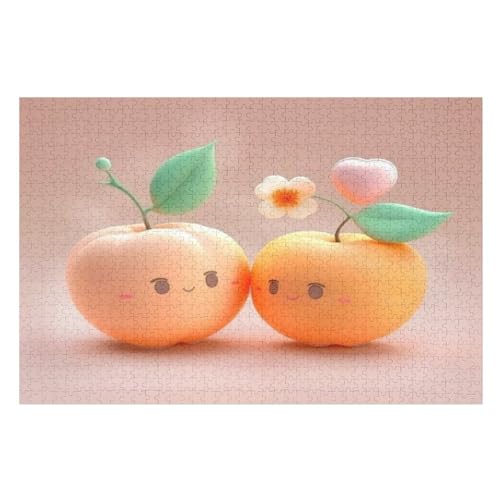 Obst Puzzles 1000 Teile Erwachsener Kniffel Spaß Für Die Ganze Familie - 1000 Puzzleteilige Motive, Holzpuzzle Kinder Erwachsene, Impossible Puzzle Schwer （75×50cm） von AAPZY