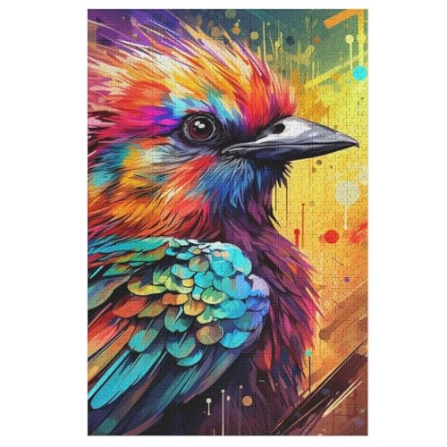 Puzzle 1000 Teile Erwachsene Cute Vogel Holzpuzzle Für Erwachsene Lernspiel Herausforderungsspielzeug 1000-teilige The Puzzles Für Erwachsene Kinder （78×53cm） von AAPZY