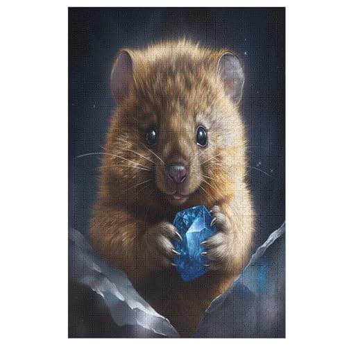 Puzzles Für Erwachsene 1000 Teiliges Quokka Puzzles Für Erwachsene Holzbrettpuzzles Denksportaufgaben Für Erwachsene （78×53cm） von AAPZY
