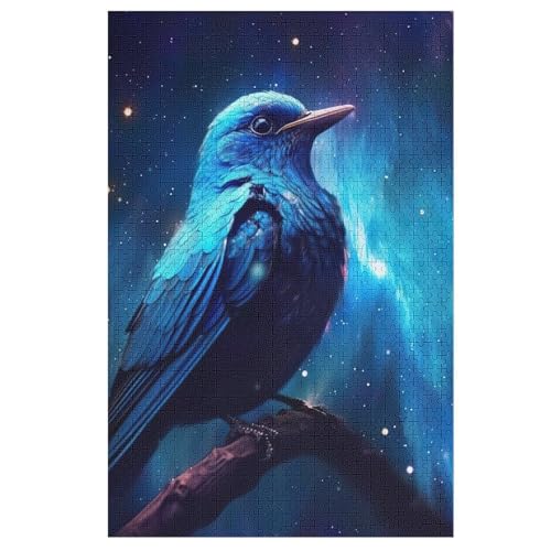 Vogel Puzzle Für Erwachsene,1000-teiliges Puzzle,Puzzle Für Erwachsene Und Kinder,Holzpuzzle,Lernspielzeug, （78×53cm） von AAPZY