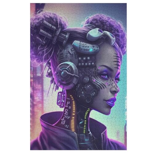 Weltraumplanet Puzzle Für Erwachsene 1000 Teile Premium 100% Recyceltes Brett Zum Lernen, Lernspielzeug, Familienspiele Kinder Holzpuzzle （78×53cm） von AAPZY