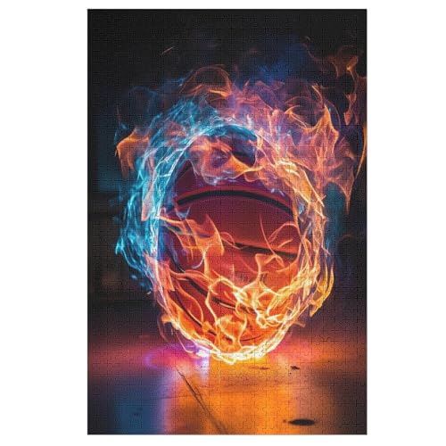 Basketball Holzpuzzle 1000 Teile Klassische Puzzles Erwachsene Kinder Puzzle DIY Kit Holzspielzeug Einzigartiges Geschenk 78×53cm Basketball Holzpuzzle 1000 Teile Klassische Puzzles Erwachsene Kinder Puzzle DIY Kit Holzspielzeug Einzigartiges Geschenk 78×53cm von AASWDDS