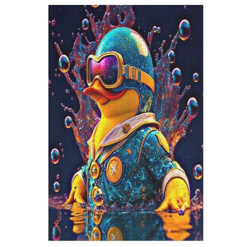 Colorful Entes Puzzle 1000 Teile, Holzpuzzle Herausforderndes Geschicklichkeitsspiel Für Die Ganze Familie, Kinder Erwachsenenpuzzle Ab 12 Jahren 78×53cm Colorful Entes Puzzle 1000 Teile, Holzpuzzle Herausforderndes Geschicklichkeitsspiel Für Die Ganze Familie, Kinder Erwachsenenpuzzle Ab 12 Jahren 78×53cm von AASWDDS