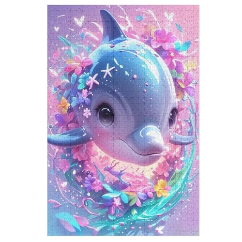Delphin Puzzle 1000 Teile, Holzpuzzle Für Erwachsene Kinder, Impossible Puzzles, Geschicklichkeitsspiel Für Die Ganze Familie 78×53cm Delphin Puzzle 1000 Teile, Holzpuzzle Für Erwachsene Kinder, Impossible Puzzles, Geschicklichkeitsspiel Für Die Ganze Familie 78×53cm von AASWDDS