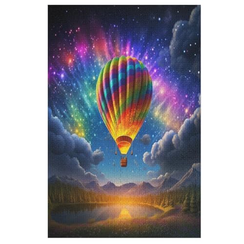 Heißluftballon Holzpuzzle 1000 Teile Klassische Puzzles Erwachsene Kinder Puzzle DIY Kit Holzspielzeug Einzigartiges Geschenk 78×53cm Heißluftballon Holzpuzzle 1000 Teile Klassische Puzzles Erwachsene Kinder Puzzle DIY Kit Holzspielzeug Einzigartiges Geschenk 78×53cm von AASWDDS