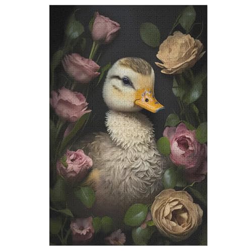 Holzpuzzle Ente Puzzle 1000 Teile Erwachsene Klassische Pädagogisches Spielzeug Kinder Lernspiel Herausforderndes Puzzles 78×53cm Holzpuzzle Ente Puzzle 1000 Teile Erwachsene Klassische Pädagogisches Spielzeug Kinder Lernspiel Herausforderndes Puzzles 78×53cm von AASWDDS