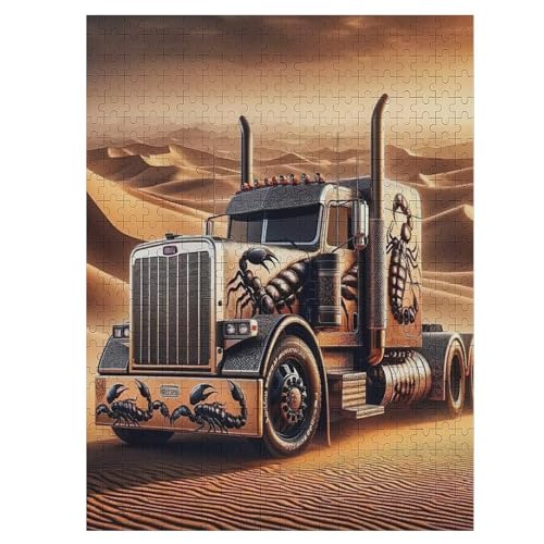 Holzpuzzle LKW Puzzle 1000 Teile Erwachsene Klassische Pädagogisches Spielzeug Kinder Lernspiel Herausforderndes Puzzles 55×41cm Holzpuzzle LKW Puzzle 1000 Teile Erwachsene Klassische Pädagogisches Spielzeug Kinder Lernspiel Herausforderndes Puzzles 55×41cm von AASWDDS