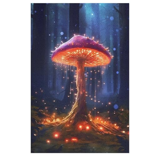 Holzpuzzle Pilz Puzzle 1000 Teile Erwachsene Klassische Pädagogisches Spielzeug Kinder Lernspiel Herausforderndes Puzzles 78×53cm Holzpuzzle Pilz Puzzle 1000 Teile Erwachsene Klassische Pädagogisches Spielzeug Kinder Lernspiel Herausforderndes Puzzles 78×53cm von AASWDDS