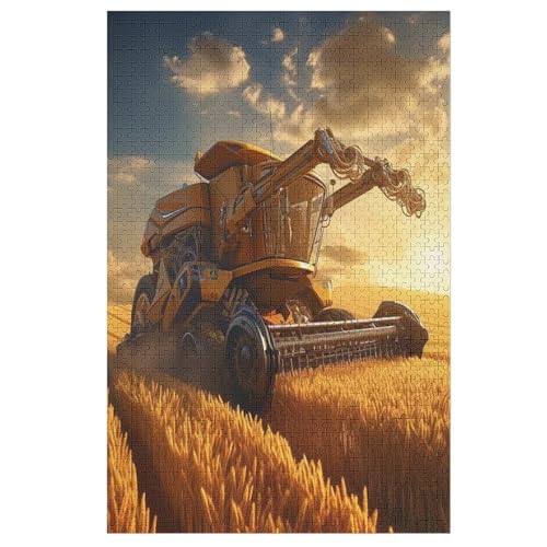 Holzpuzzle Traktor Puzzle 1000 Teile Erwachsene Klassische Pädagogisches Spielzeug Kinder Lernspiel Herausforderndes Puzzles 78×53cm Holzpuzzle Traktor Puzzle 1000 Teile Erwachsene Klassische Pädagogisches Spielzeug Kinder Lernspiel Herausforderndes Puzzles 78×53cm von AASWDDS