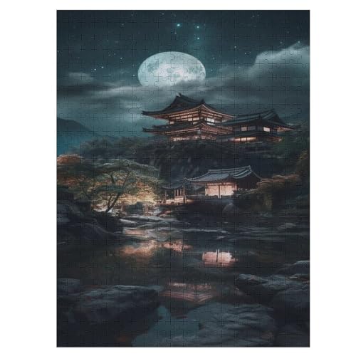 Japan Style 500 Teile Puzzles Für Erwachsene Holzpuzzle Familienpuzzlespiel Stressabbau-Puzzle Für Kinder Ab 12 Jahren 55×41cm Japan Style 500 Teile Puzzles Für Erwachsene Holzpuzzle Familienpuzzlespiel Stressabbau-Puzzle Für Kinder Ab 12 Jahren 55×41cm von AASWDDS