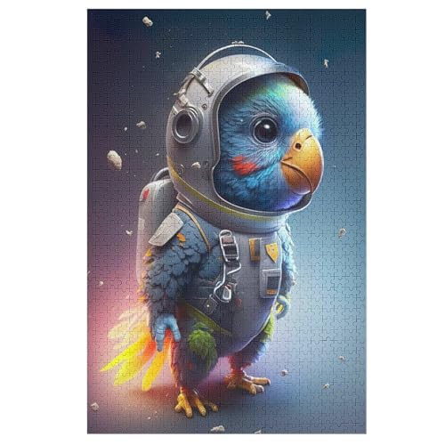 Papagei 1000 Teile Puzzles Für Erwachsene, Impossible Puzzle, Geschicklichkeitsspiel Für Die Ganze Familie, Kinder Holzpuzzle 78×53cm Papagei 1000 Teile Puzzles Für Erwachsene, Impossible Puzzle, Geschicklichkeitsspiel Für Die Ganze Familie, Kinder Holzpuzzle 78×53cm von AASWDDS