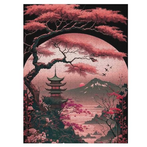 Puzzle 500 Teile Kirschbaumkunst Japan Holzpuzzle Für Erwachsene Lernspiel Herausforderungsspielzeug The Puzzles Für Erwachsene Kinder 55×41cm Puzzle 500 Teile Kirschbaumkunst Japan Holzpuzzle Für Erwachsene Lernspiel Herausforderungsspielzeug The Puzzles Für Erwachsene Kinder 55×41cm von AASWDDS