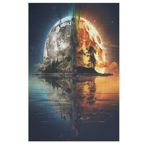 Puzzles FAntasielandschaft, 1000 Teile, Puzzle Aus Holz Für Erwachsene Und Kinder Ab 12 Jahren, Lernspielzeug 78×53cm Puzzles FAntasielandschaft, 1000 Teile, Puzzle Aus Holz Für Erwachsene Und Kinder Ab 12 Jahren, Lernspielzeug 78×53cm von AASWDDS