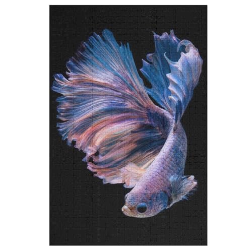 Puzzles Fisch, 1000 Teile, Puzzle Aus Holz Für Erwachsene Und Kinder Ab 12 Jahren, Lernspielzeug 78×53cm Puzzles Fisch, 1000 Teile, Puzzle Aus Holz Für Erwachsene Und Kinder Ab 12 Jahren, Lernspielzeug 78×53cm von AASWDDS