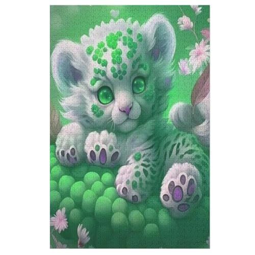 Puzzles Für Erwachsene, 1000 Teile, Löwe, Kreative Holzpuzzles, Praktisches Spiel, Familiendekoration 78×53cm Puzzles Für Erwachsene, 1000 Teile, Löwe, Kreative Holzpuzzles, Praktisches Spiel, Familiendekoration 78×53cm von AASWDDS