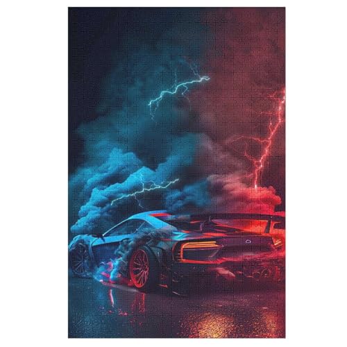 Puzzles Für Erwachsene, 1000 Teile, Sportwagen, Kreative Holzpuzzles, Praktisches Spiel, Familiendekoration 78×53cm Puzzles Für Erwachsene, 1000 Teile, Sportwagen, Kreative Holzpuzzles, Praktisches Spiel, Familiendekoration 78×53cm von AASWDDS