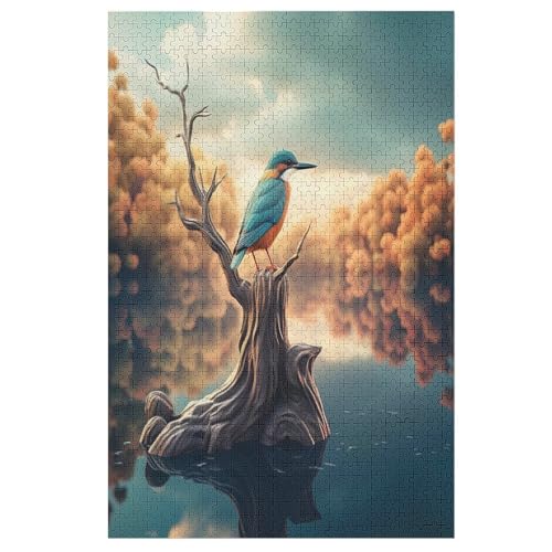 Puzzles Für Erwachsene, 1000 Teile, Vogel, Kreative Holzpuzzles, Praktisches Spiel, Familiendekoration 78×53cm Puzzles Für Erwachsene, 1000 Teile, Vogel, Kreative Holzpuzzles, Praktisches Spiel, Familiendekoration 78×53cm von AASWDDS