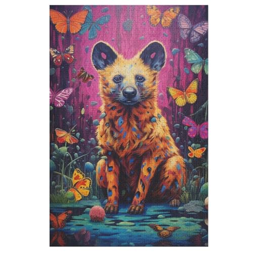 Puzzles Für Erwachsene Hyäne,1000-teilige Puzzle Für Kinder Ab 12 Jahren, Holzpuzzles Für Die Heimdekoration, 78×53cm Puzzles Für Erwachsene Hyäne,1000-teilige Puzzle Für Kinder Ab 12 Jahren, Holzpuzzles Für Die Heimdekoration, 78×53cm von AASWDDS