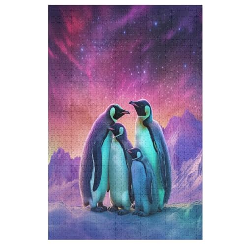 Puzzles Für Erwachsene Pinguin,1000-teilige Puzzle Für Kinder Ab 12 Jahren, Holzpuzzles Für Die Heimdekoration, 78×53cm Puzzles Für Erwachsene Pinguin,1000-teilige Puzzle Für Kinder Ab 12 Jahren, Holzpuzzles Für Die Heimdekoration, 78×53cm von AASWDDS