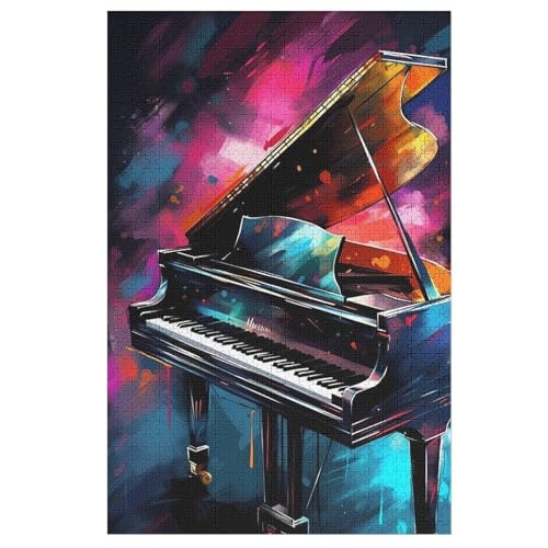 Puzzles Klavier, 1000 Teile, Puzzle Aus Holz Für Erwachsene Und Kinder Ab 12 Jahren, Lernspielzeug 78×53cm Puzzles Klavier, 1000 Teile, Puzzle Aus Holz Für Erwachsene Und Kinder Ab 12 Jahren, Lernspielzeug 78×53cm von AASWDDS
