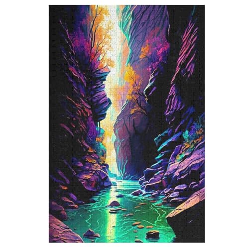Puzzles Landschaft, 1000 Teile, Puzzle Aus Holz Für Erwachsene Und Kinder Ab 12 Jahren, Lernspielzeug 78×53cm Puzzles Landschaft, 1000 Teile, Puzzle Aus Holz Für Erwachsene Und Kinder Ab 12 Jahren, Lernspielzeug 78×53cm von AASWDDS