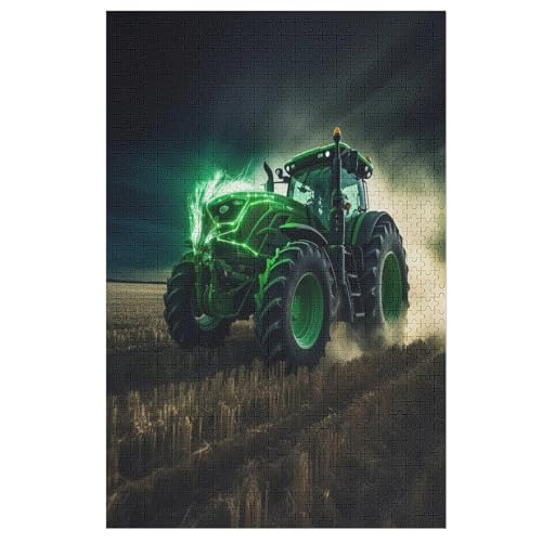 Traktor Puzzle 1000 Teile, Holzpuzzle Herausforderndes Geschicklichkeitsspiel Für Die Ganze Familie, Kinder Erwachsenenpuzzle Ab 12 Jahren 78×53cm Traktor Puzzle 1000 Teile, Holzpuzzle Herausforderndes Geschicklichkeitsspiel Für Die Ganze Familie, Kinder Erwachsenenpuzzle Ab 12 Jahren 78×53cm von AASWDDS